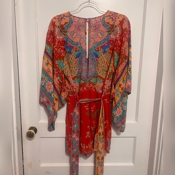 Spell & The Gypsy Collective Lotus Kimono Boho Flowy Festival Romper RARE XS - Picture 5 of 8
